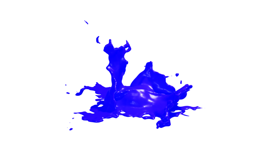 Blue Splat